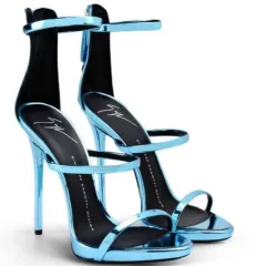 Giuseppe Zanotti(ジュゼッペ・ザノッティ) ブルー サンダル ヒールのサムネイル