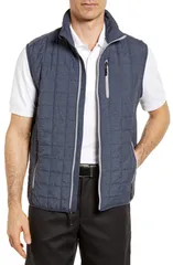 カッターアンドバック メンズ アウター ジャケット・ブルゾン ベスト Cutter Buck Rainier PrimaLoft Vest Anthracite Melangeのサムネイル