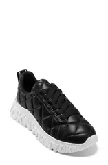 ダナ キャラン ニューヨーク レディース シューズ スニーカー プラットフォーム DKNY Lathen Platform Sneaker Black ブラックのサムネイル