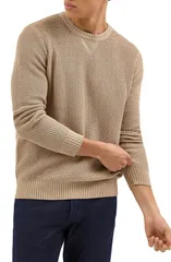 ラングラー メンズ アウター ニット・セーター クルーネック Wrangler Crewneck Sweater Timberwolfのサムネイル