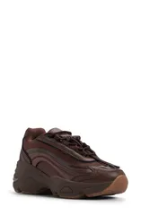 アルド レディース シューズ スニーカー プラットフォーム ALDO Kitri Platform Sneaker Dark Brown ブラウンのサムネイル