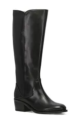 フライ レディース シューズ ブーツ・レインブーツ Frye Carson 2 Piping Knee High Boot Black ブラックのサムネイル