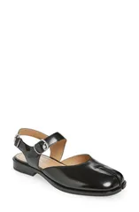 マルタンマルジェラ レディース シューズ パンプス Maison Margiela Tabi Flat Black ブラックのサムネイル