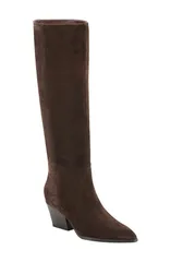 マーク・フィッシャー レディース シューズ ブーツ・レインブーツ トール ヒール Marc Fisher LTD Tarrie Tall Block Heel Boot Dark Brown ブラウンのサムネイル