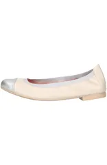 プリティ・バレリーナ レディース シューズ パンプス Pretty Ballerinas Round toelasticated ballet flat Ivory アイボリーのサムネイル