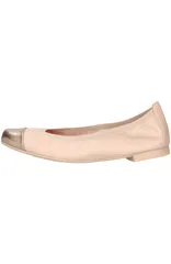 プリティ・バレリーナ レディース シューズ パンプス Pretty Ballerinas Round toelasticated ballet flat Beige ベージュのサムネイル