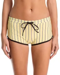 スタウド レディース バッグ ショートパンツ STAUD Niguel Swim Shorts Monday Stripe ストライプのサムネイル