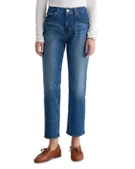エージー レディース ボトムス デニムパンツ ジーンズ AG Brinley Crop Mid Rise Straight Jeans in Owens Valley Owens Valleyのサムネイル