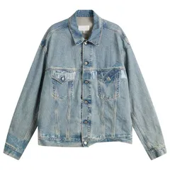 マルタンマルジェラ メンズ アウター ジャケット・ブルゾン デニム Maison Margiela Tapedenim Jacket Ice Blue ブルーのサムネイル