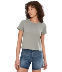 スプレンディット レディース トップス シャツ Splendid Louisa Short Sleeve Teeucalyptusのサムネイル