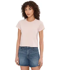 スプレンディット レディース トップス シャツ Splendid Louisa Short Sleeve Tee Rose Petalのサムネイル