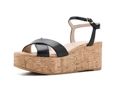 スチュアート ワイツマン レディース シューズ ヒール Stuart Weitzman Dayna Wedge Black ブラックのサムネイル