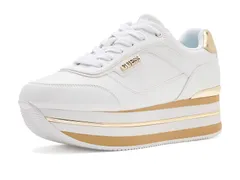 ゲス レディース シューズ スニーカー GUESS Hansin WhiteGold ホワイトのサムネイル