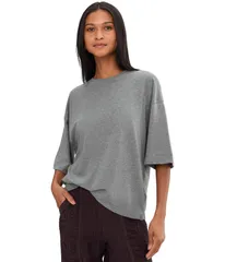 フリーピープル レディース トップス シャツ Free People We The Free Perfect Oversized Tee Heather Grey グレーのサムネイル
