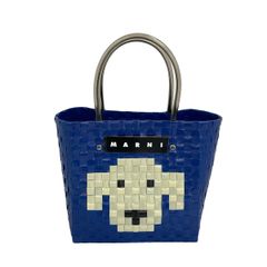 MARNI 犬の顔モチーフ かごバッグ - メルカリ