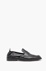 スリーワンフィリップリム レディース シューズ スリッポン・ローファー 31 Phillip Lim Alexa Soft Penny Loafer Black Patent ブラックのサムネイル