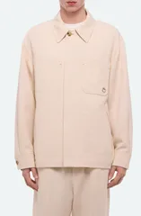ヘルムート ラング メンズ アウター ジャケット・ブルゾン シャツ コットン Helmut Lang Sailor Cotton ButtonUp Overshirt Muslinのサムネイル