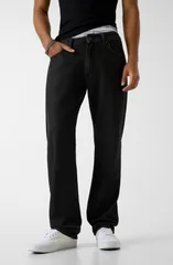 ゲス メンズ ボトムス デニムパンツ ストレート ジーンズ GUESS G16 Straight Leg Jeans Darkのサムネイル
