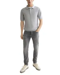 スコッチアンドソーダ メンズ トップス ポロシャツ Scotch Soda Seasonal Core Polo Shirt Grey Melange グレーのサムネイル