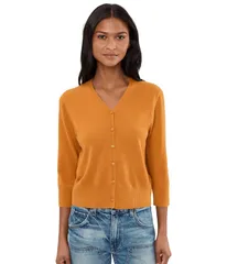 ヴィンス レディース アウター ニット・セーター Vネック Vincelbow Sleeve VNeck Cardi Clementineのサムネイル