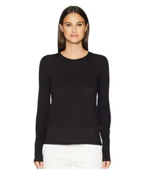 ヴィンス レディース トップス シャツ ジャージー Vincessentialong Sleeve Jersey Crews Black ブラックのサムネイル