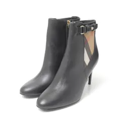 ■未使用品■BURBERRY バーバリー IVYBRIDGE 85 ANKLE BOOT ブーツ サイズ36C ハウスチェック アンクルブーツ イタリア製 20260728/RB0236のサムネイル