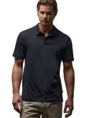 ジェームス パース メンズ トップス ポロシャツ スエード ジャージー James Perse Sueded Jersey Polo Deepのサムネイル