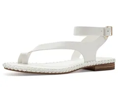 ヴィンスカムート レディース シューズ サンダル アンクル Vince Camuto Libahs Ankle Strap Toe Loop Flat Sandals Biancoのサムネイル