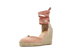 カスタ ニエール レディース シューズ ヒール CASTANER Chiara 80 mm Wedgespadrille Peach ピーチのサムネイル