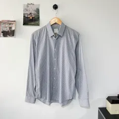 XL SANDRO チェック ドレスシャツのサムネイル