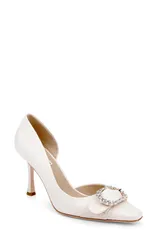 バッジェリーミシュカ レディース シューズ パンプス BADGLEY MISCHKA Odyssey Half dOrsay Pump Chalk チョークのサムネイル