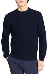 セオリー メンズ アウター パーカー・スウェット シャツ Theory Myhlo Texture Sweatshirt Baltic Xhxのサムネイル
