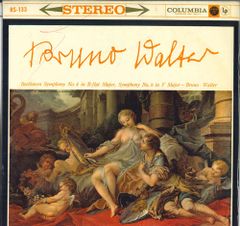 LP Bruno Walter ベートーヴェン：交響曲第4番変ロ長調作品60 RS133 COLUMBIA /00260