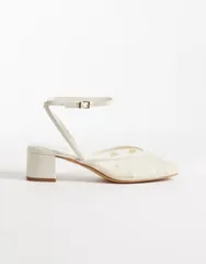 アルド レディース シューズ スリッポン・ローファー アンクル レース ヒール Aldo Eliaa block heeled shoes with ankle straps lace Other wのサムネイル