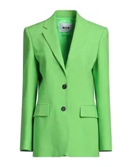 エムエスジイエム レディース アウター ジャケット・ブルゾン テーラードジャケット MSGM Light Green グリーンのサムネイル
