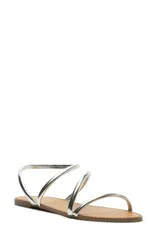 アレッツォ レディース シューズ サンダル Arezzo Mikayla Sandal Silver シルバーのサムネイル