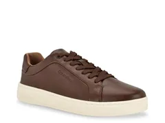 カルバンクライン メンズ シューズ スニーカー Calvin KleinWivlo Sneaker Dark Brown ブラウンのサムネイル