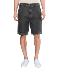 ハーレー メンズ ボトムス ハーフパンツ・ショーツ デニム Hurley Washington Denim 21 Black Acid Wash ブラックのサムネイル