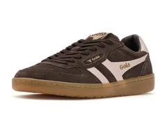 ゴラ レディース シューズ スニーカー スエード Gola Hawk Suede 86 MochaChalk PinkGum チョークのサムネイル