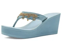 ゲス レディース シューズ ブーツ・レインブーツ GUESSutton Light Blue ブルーのサムネイル