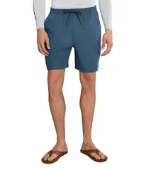 クイックシルバー メンズ ボトムス ハーフパンツ・ショーツ ショートパンツ Quik silver Taxer Amphibian 18 Hybrid Shorts Dark Denim デニムのサムネイル