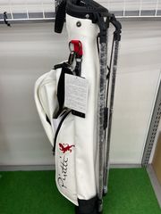 J.LINDEBERG キャディバッグ　白　緑　47インチ対応　未使用 Jリンドバーグ キャディーバッグ ホワイト J.LINDEBERG キャディバッグ