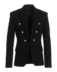 バルマン メンズ アウター ジャケット・ブルゾン テーラードジャケット BALMAIN Black ブラックのサムネイル