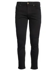 ヴェルサーチ メンズ ボトムス デニムパンツ スキニー VERSACE JEANS COUTURE Black ブラックのサムネイル
