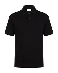 ドリス・ヴァン・ノッテン メンズ トップス ポロシャツ DRIES VANOTEN Black ブラックのサムネイル