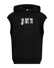 モスキーノ メンズ アウター パーカー・スウェット MOSCHINO Black ブラックのサムネイル