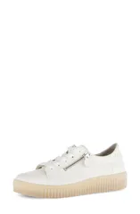 ガボール レディース シューズ スニーカー プラットフォーム Gabor 83334 Ziplatform Sneaker Women LATTEのサムネイル