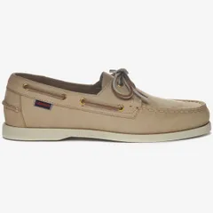 セバゴ メンズ シューズ Sebago Docksides Portland Nubuck Boat Shoes Men Beige Camel キャメルのサムネイル