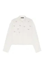 マージュ レディース トップス シャツ majewel detail shirt White ホワイトのサムネイル