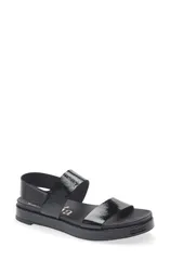 ペドロガルシア レディース シューズ サンダル レザー Pedro Garcia Jamili Leather Sandal Women BLACK CASTORO NAPLACK ブラックのサムネイル